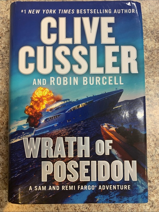 Original Penguin Other - Wrath of Poseidon by Clive Cussler hardcover w/ dust jacket